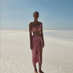 Ola Amanecer Glossy bikini top & bottom